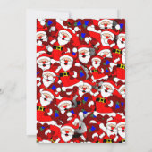 空飛ぶサンタの青空ホワイトエレファントパーティー 招待状 (裏面)