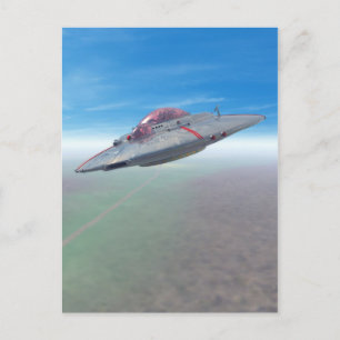 空飛ぶディスクのポストカード ポストカード