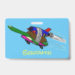 空飛ぶトカゲ バッジ