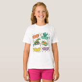 空飛ぶマスク Tシャツ (正面フル)