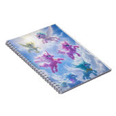 空飛ぶユニコーン ノートブック (右側)