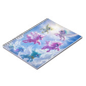 空飛ぶユニコーン ノートブック (左側)