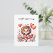 空飛ぶライオンの誕生日 シーズンポストカード (スタンド正面)