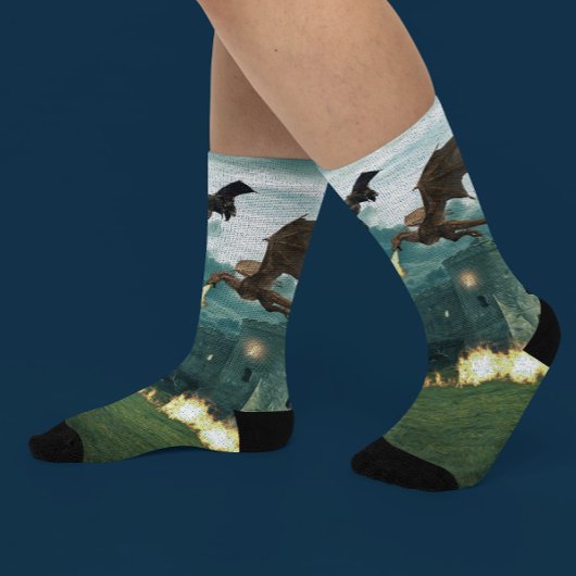 空飛ぶ炎吐くドラゴン城 ソックス