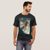 空飛ぶ猫 Tシャツ (正面フル)