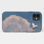 空飛ぶ豚のiPhoneカバー Case-Mate iPhoneケース (裏面(横))