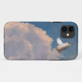空飛ぶ豚のiPhoneカバー Case-Mate iPhoneケース (裏面(横))