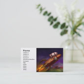 空飛ぶ豚 - ロケット - 月に行くか破裂するか 名刺 (スタンド正面)
