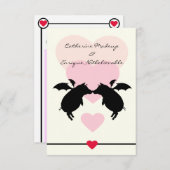 空飛ぶ豚 招待状 (正面/裏面)