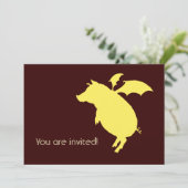 空飛ぶ豚 招待状 (スタンド正面)