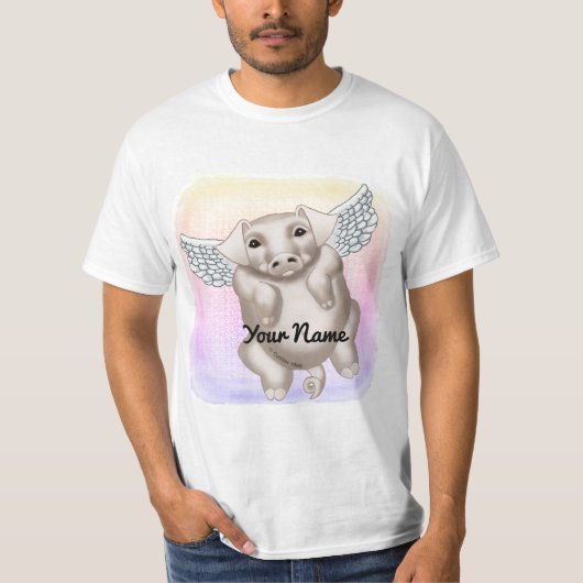 空飛ぶ豚 Tシャツ (正面)