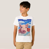 空飛ぶ豚 Tシャツ (正面フル)