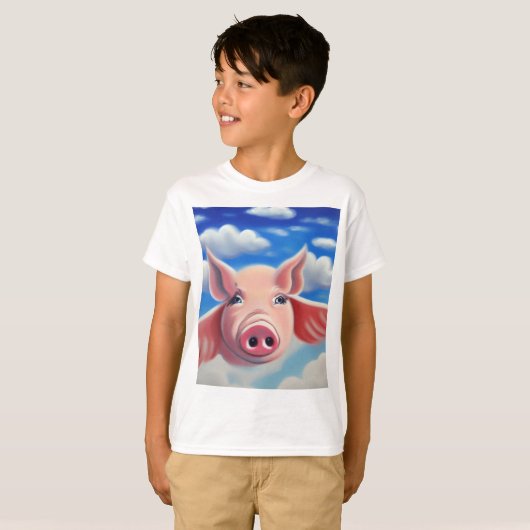 空飛ぶ豚 Tシャツ (正面フル)