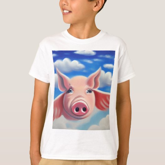 空飛ぶ豚 Tシャツ (正面)
