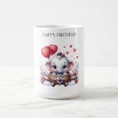 空飛ぶ象の誕生日 コーヒーマグカップ (中央)