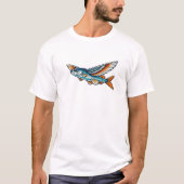 空飛ぶ魚 Tシャツ (正面)