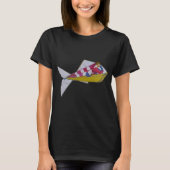 空飛ぶ魚 Tシャツ (正面)