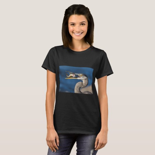 空飛ぶ魚 Tシャツ (正面フル)