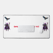 空飛ぶ デスクマット (キーボード&マウス)