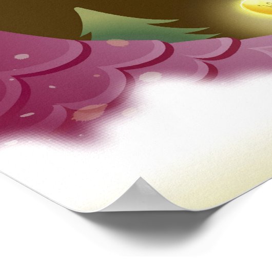 空飛んでいるに豚 ポスター (角)