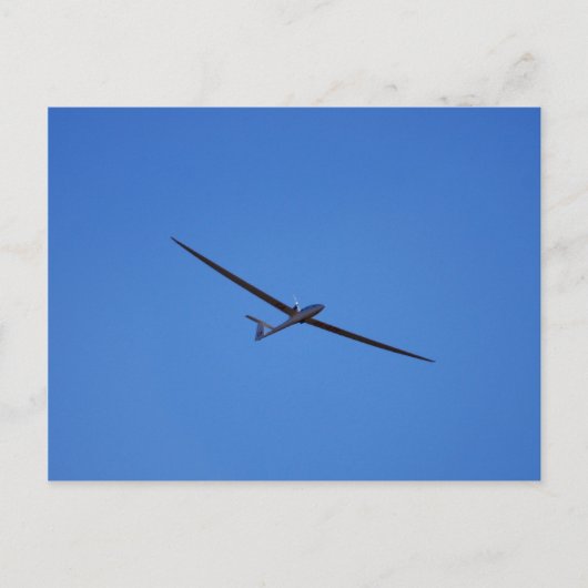 空飛んでいるに高い ポストカード (正面)