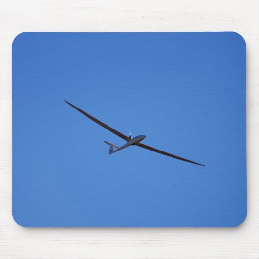 空飛んでいるに高い マウスパッド (正面)