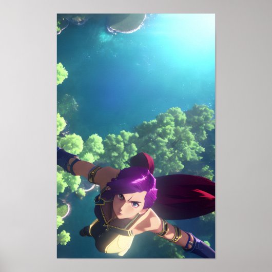 空飛んでいるに ポスター (正面)