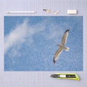 空飛んでいるのソロシーガル 薄葉紙 (クラフト)