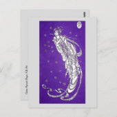 空飛んでいるの芸術に中国の向けて ポストカード (正面/裏面)