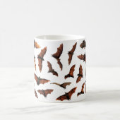 空飛んでいるを回るキツネの実こうもり コーヒーマグカップ (中央)