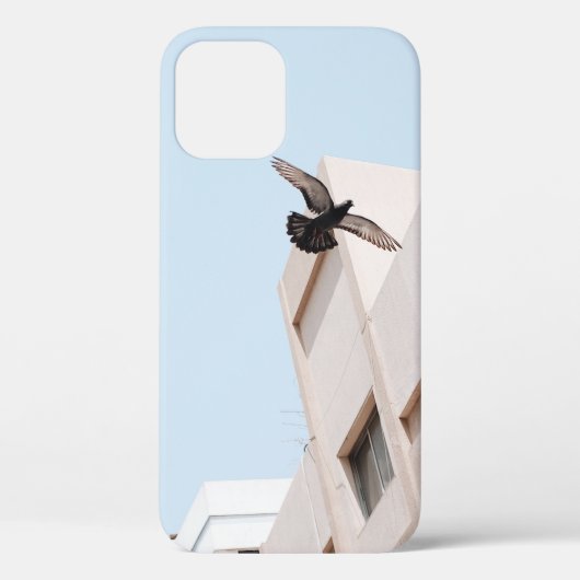 空飛んでいる中の鳥 Case-Mate iPhoneケース (裏面)