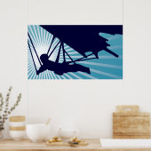 空高い滑つるり ポスター (キッチン)