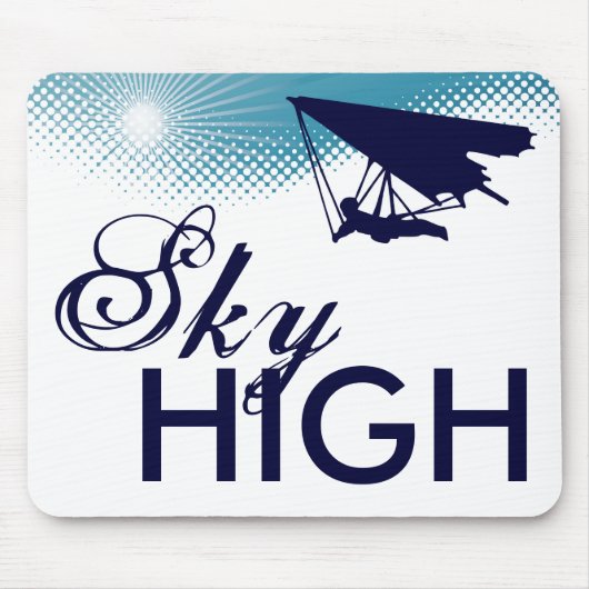 空高い滑つるり マウスパッド (正面)