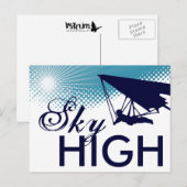 空高い滑つる空 ポストカード (正面/裏面)