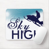 空高い降雪 マウスパッド (マウス)