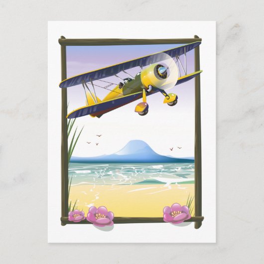 空高く舞う ポストカード (正面)