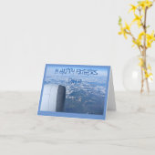 空高く飛んで、父の日のカード カード (黄色い花)