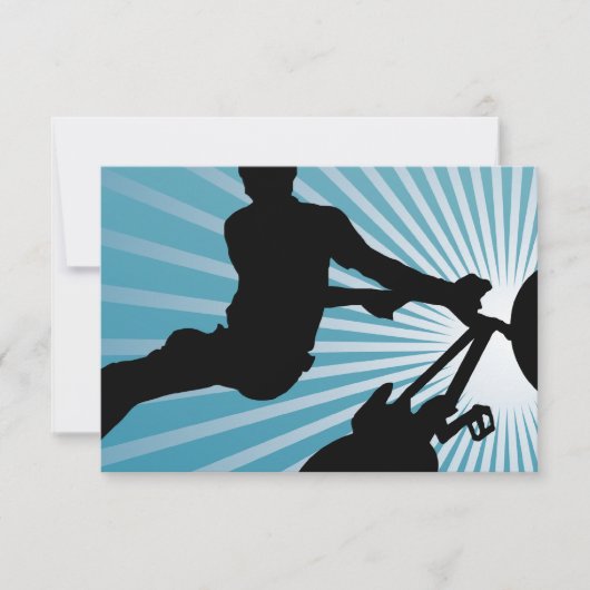 空高サイクリング 招待状 (正面)