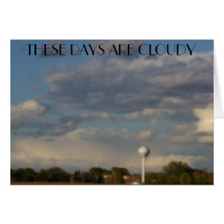 空004は、このごろ曇っています