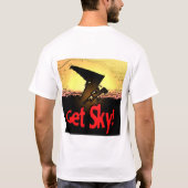空3を得て下さい Tシャツ (裏面)