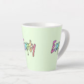 空 カフェラテマグ (右アングル)