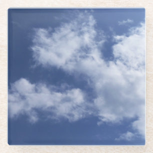 空 ガラスコースター