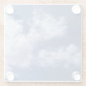 空 ガラスコースター (裏面)