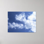 空 キャンバスプリント (正面)