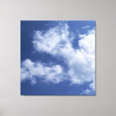 空 キャンバスプリント (正面)