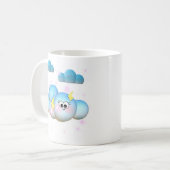 空 コーヒーマグカップ (正面左)