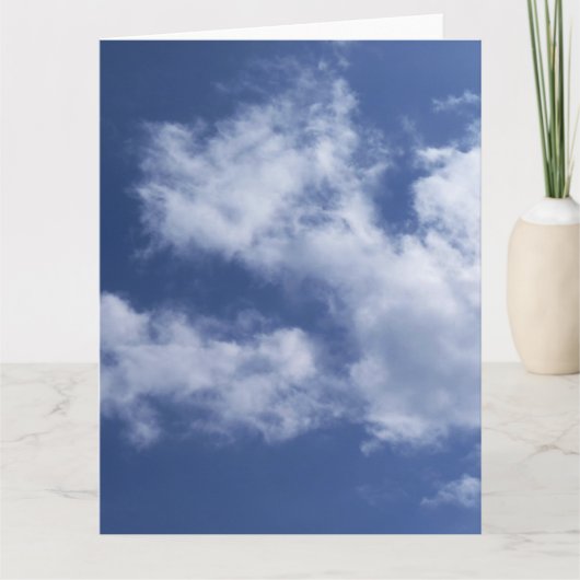 空 サンキューカード (正面)