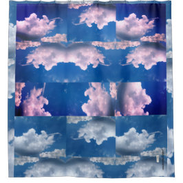 空 シャワーカーテン