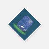 空 スタンダードカクテルナプキン (角)