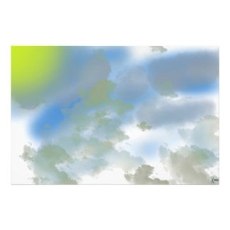 空 フォトプリント